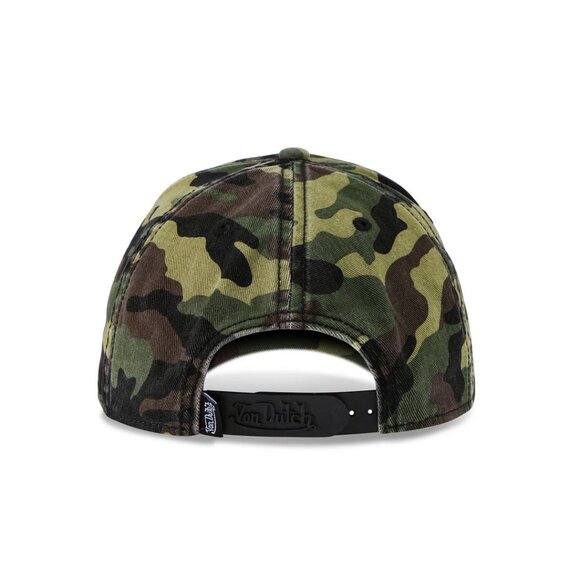 Von Dutch MotoCross Strapback Hat – Camo MSRP89 main image 4